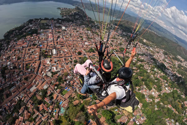 Parapenteando