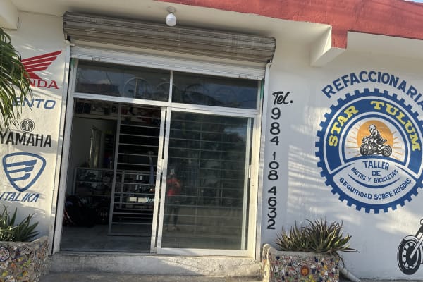 Refaccionaría y taller de motos Star Tulum