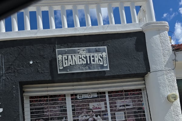 The gangsters barbershop