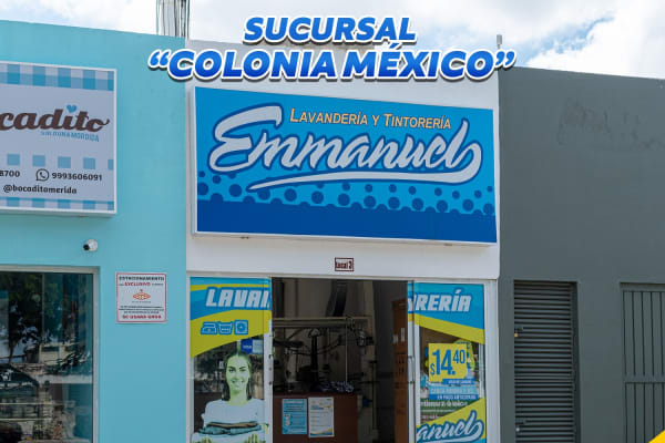 Lavandería y tintorería Emmanuel Suc. México