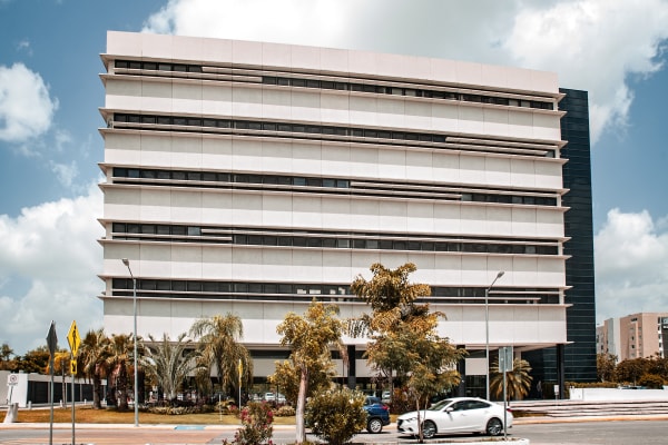 Siglo XXI administrative building