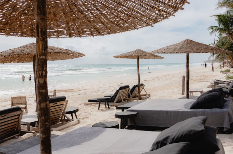 Piedra Ladrillo, the in-house restaurant and beach club at Chiringuito Tulum — photo 3