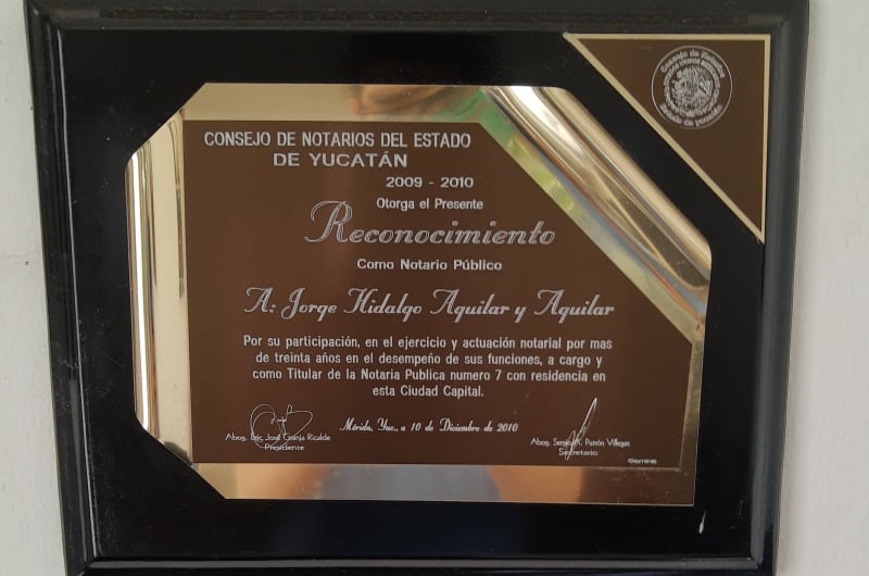 Notaría Pública 7 de Yucatán :: Bufete Aguilar y Aguilar & Asociados — photo 1
