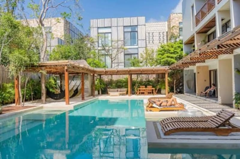 Penthouse Paradise with Rooftop splash pool in fabulous Tulum with AC, WiFi — photo 1