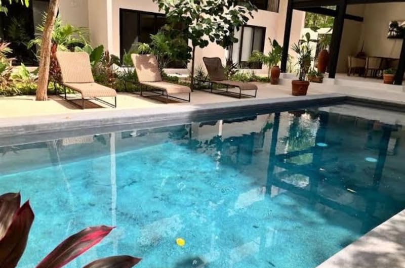 Tulum groups home for 8 guest with 2 bedrooms Balcony Common Pool Gym Yoga and mini Market Ximbal - Apartment — photo 2