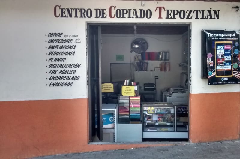COPYTEPOZ - CENTRO DE COPIADO TEPOZTLÁN — photo 1