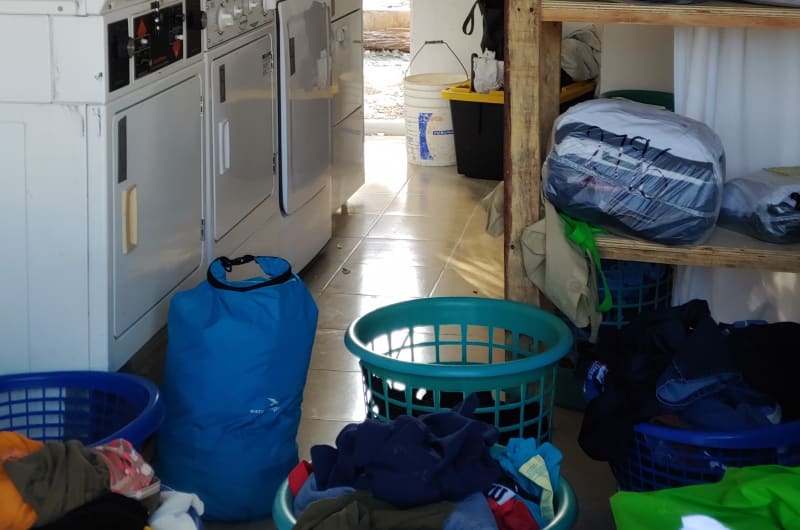 Lavandería laundry sky-blue — photo 1
