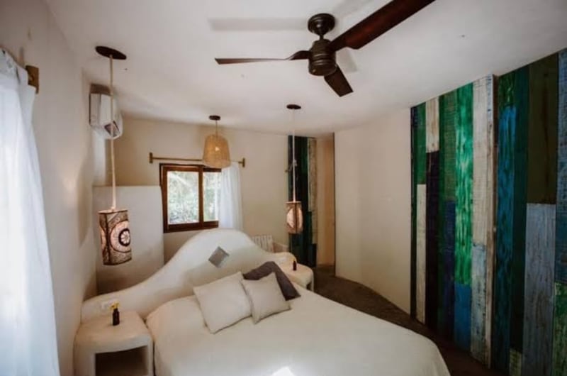 Beachfront villa on Tulum beach hotel zone - Three-Bedroom Villa — photo 1
