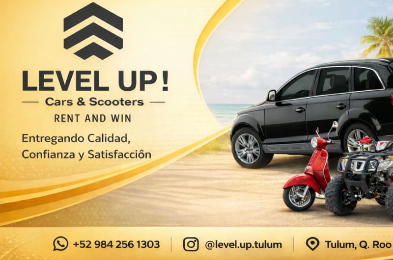 LEVEL UP! Car, Atv & Scooter Rental — photo 1