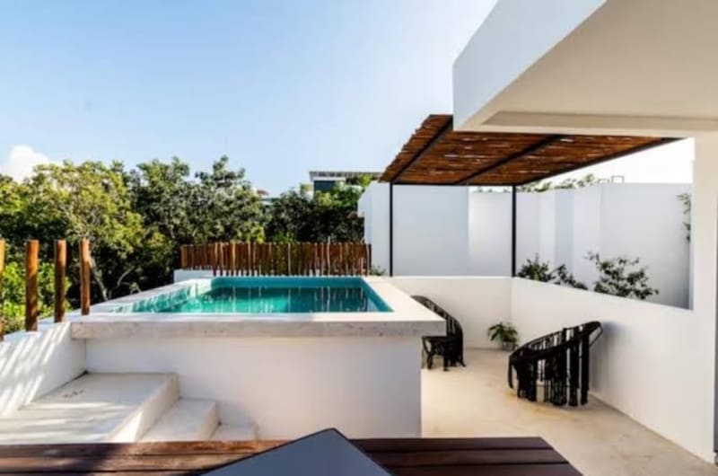 Spectacular Jungle Villa in Tulum TH 33 Terrace Gym Private Pool - Villa — photo 1