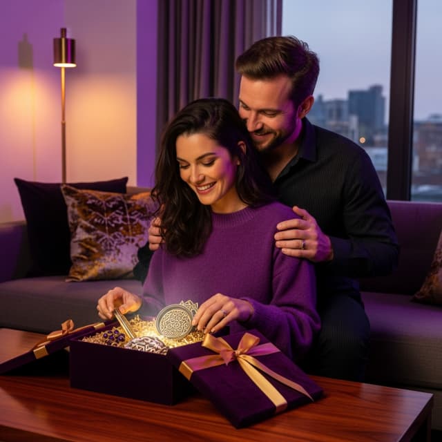 Idée cadeau parents : des cadeaux soigneusement emballés sur une table, illustrant une sélection personnalisée pour ses parents.