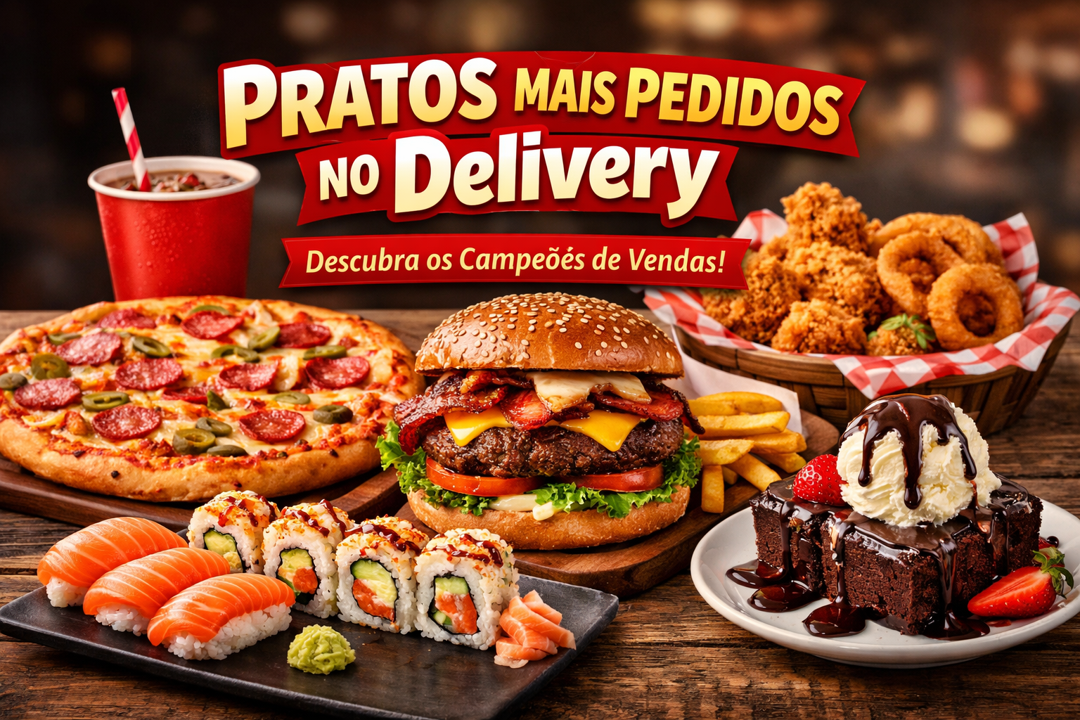 Pratos Mais Pedidos no Delivery em 2026: Veja o Que Vende Mais