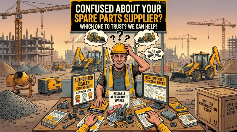 How to Choose a JCB Spare Parts Supplier in India: 7-Point Checklist for Procurement Managers