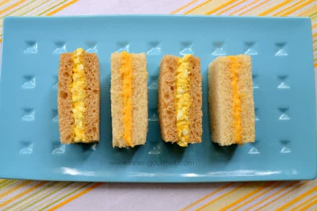 Cheese Paste and Egg Salad Sandwiches - Alica's Pepper Pot