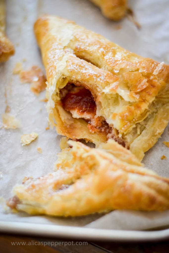 Guava and Cream Cheese turnovers - Alica's Pepperpot