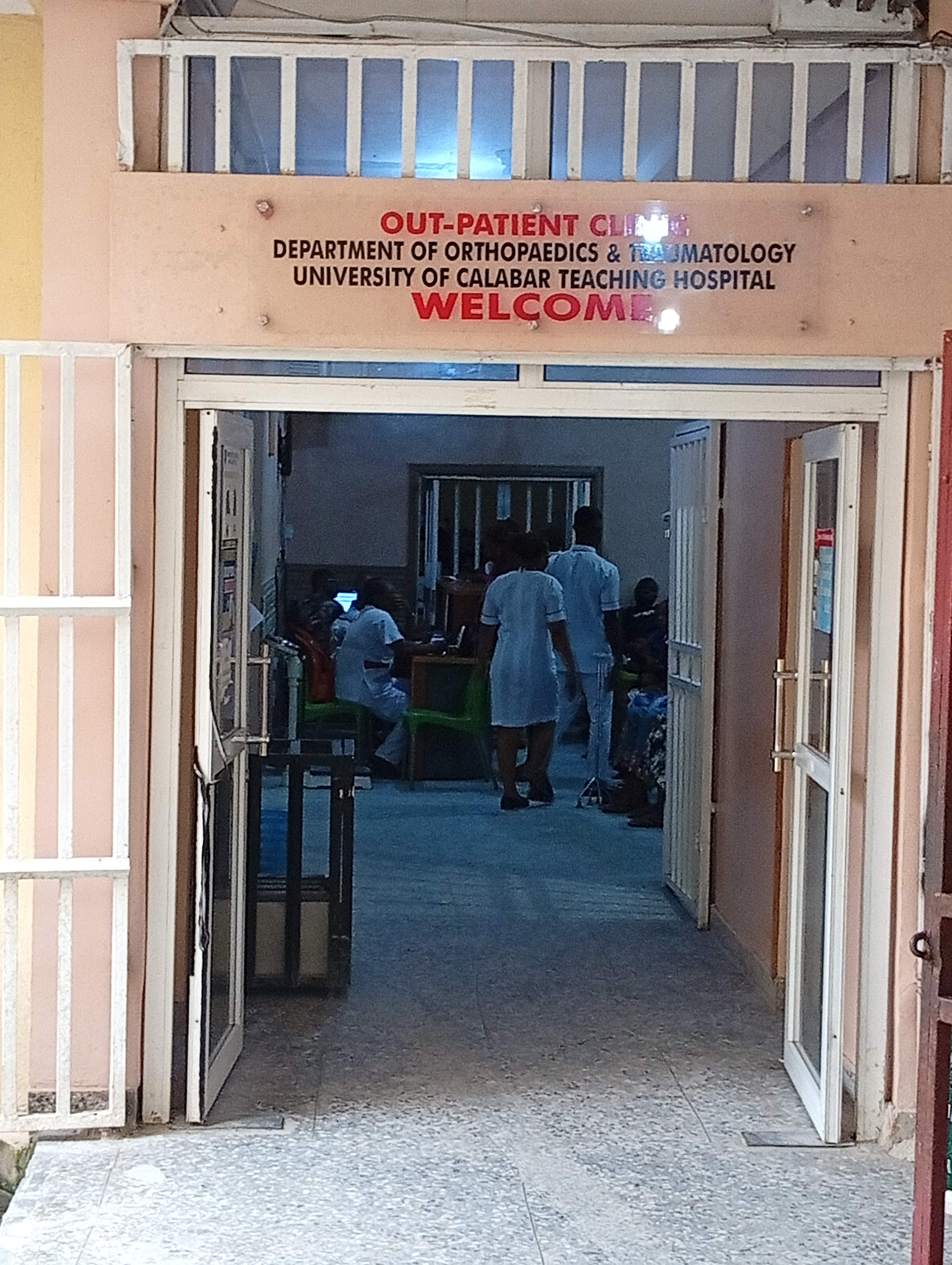 Medical team at UCTH