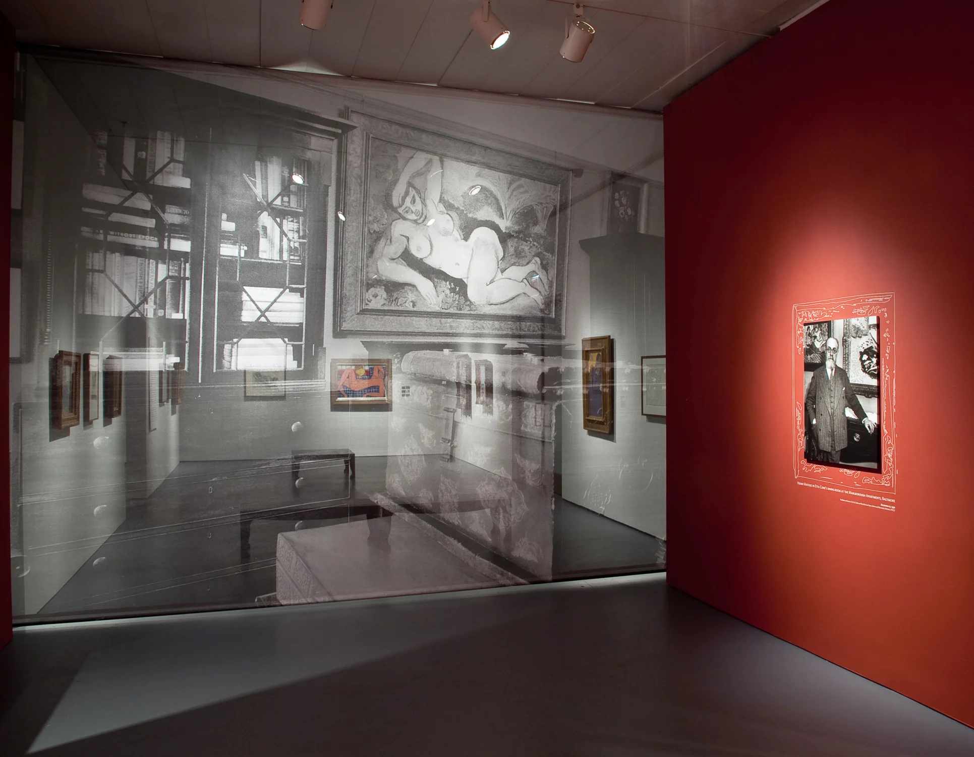 jewish museum, cone sisters, screen, paintings