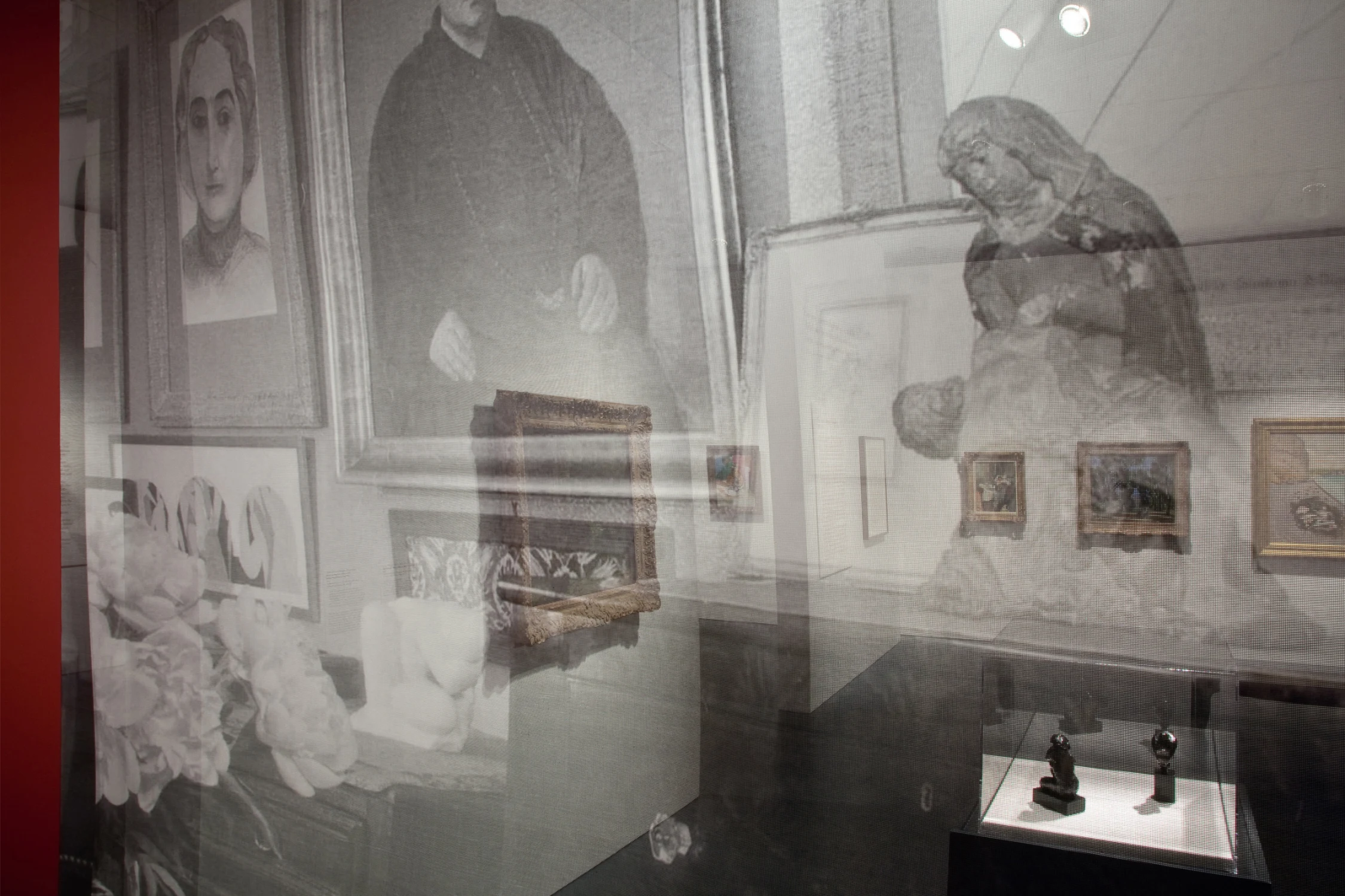 jewish museum, cone sisters, screen, photographs