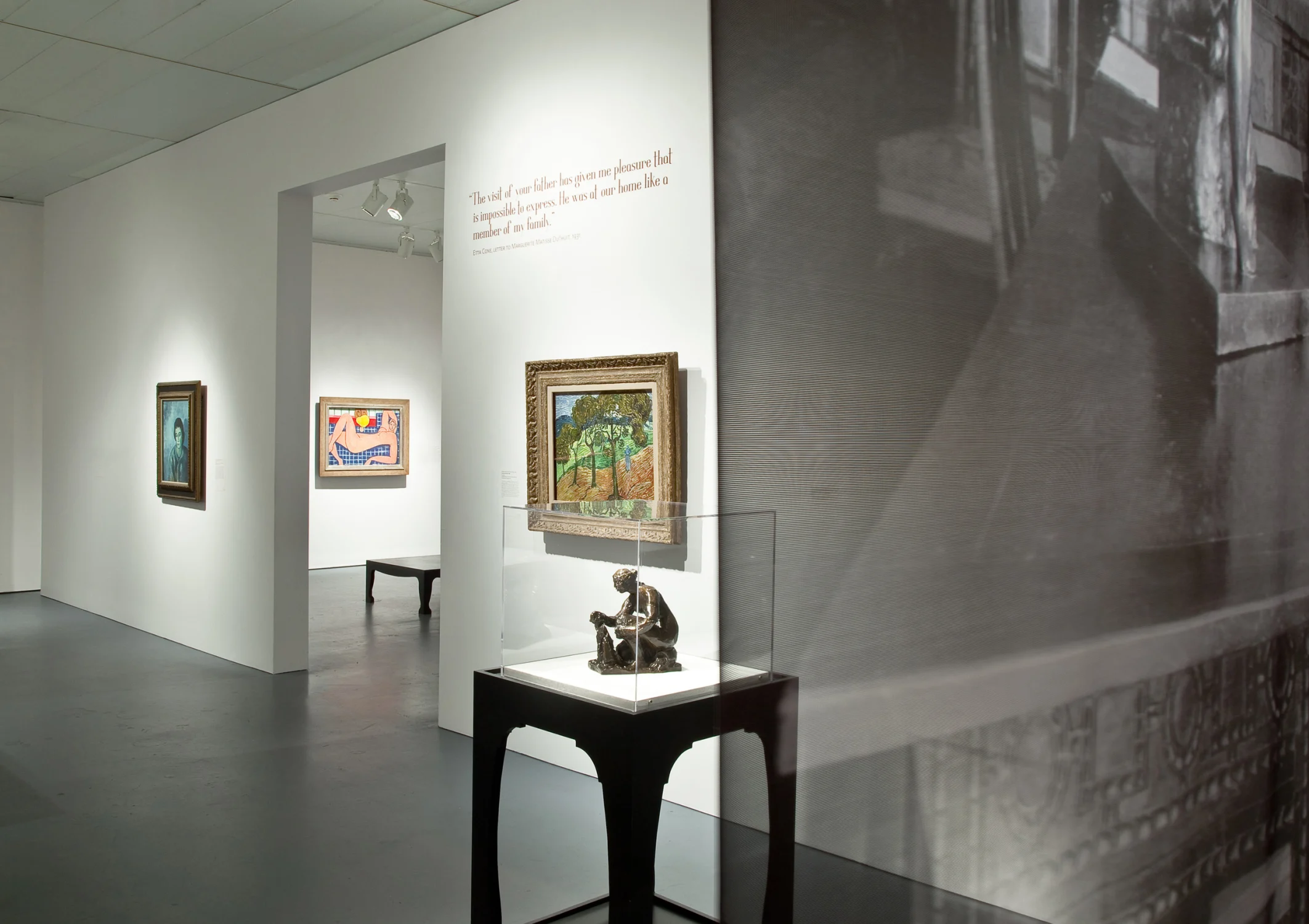 jewish museum, cone sister, sculpture, painting