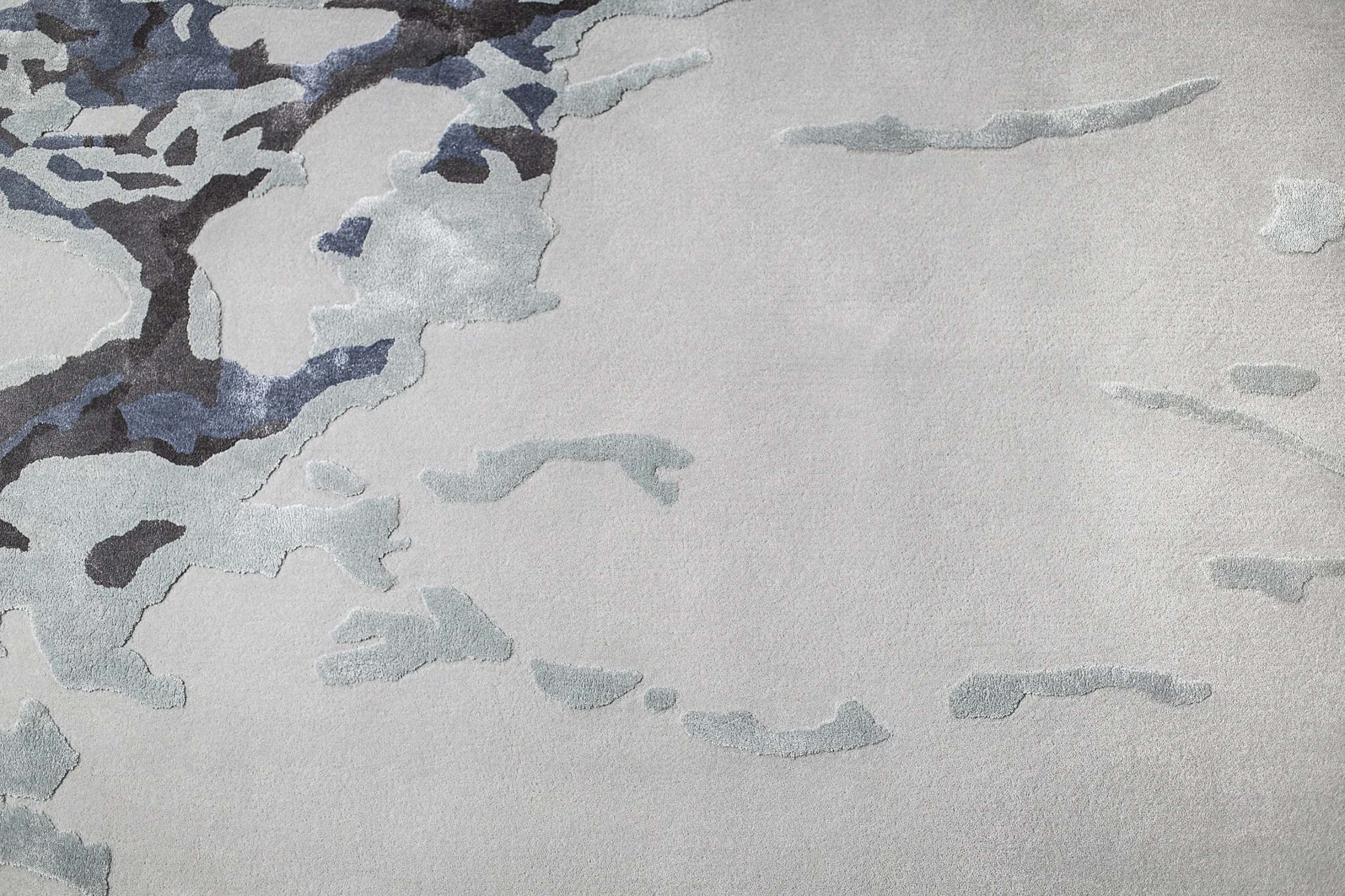 carpet, detail, blue, white