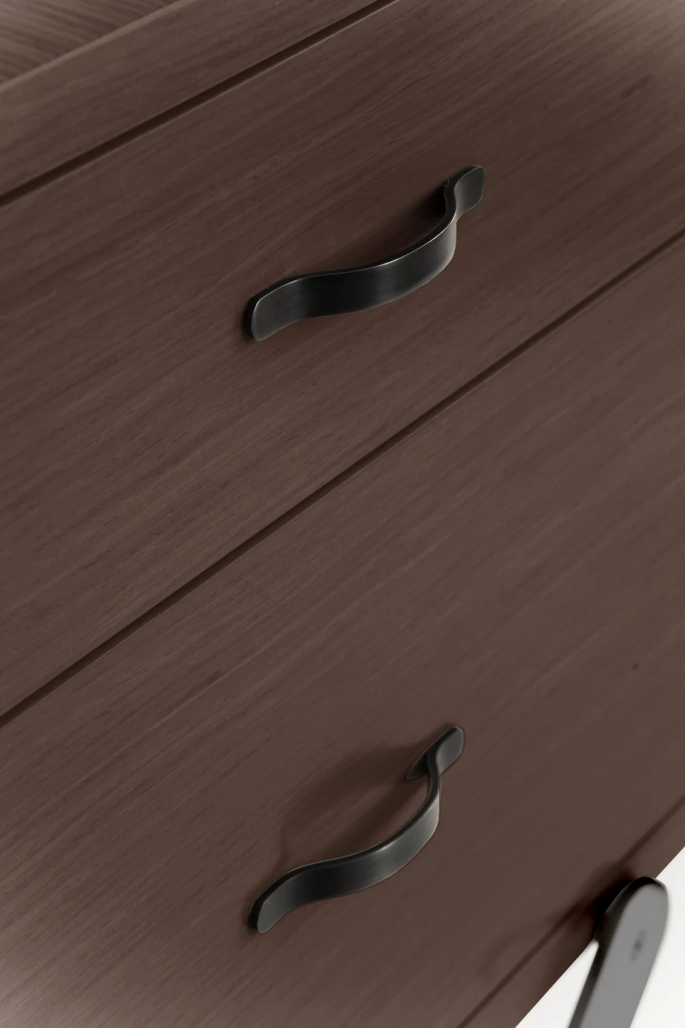 nightstand, detail, rosewood, handles