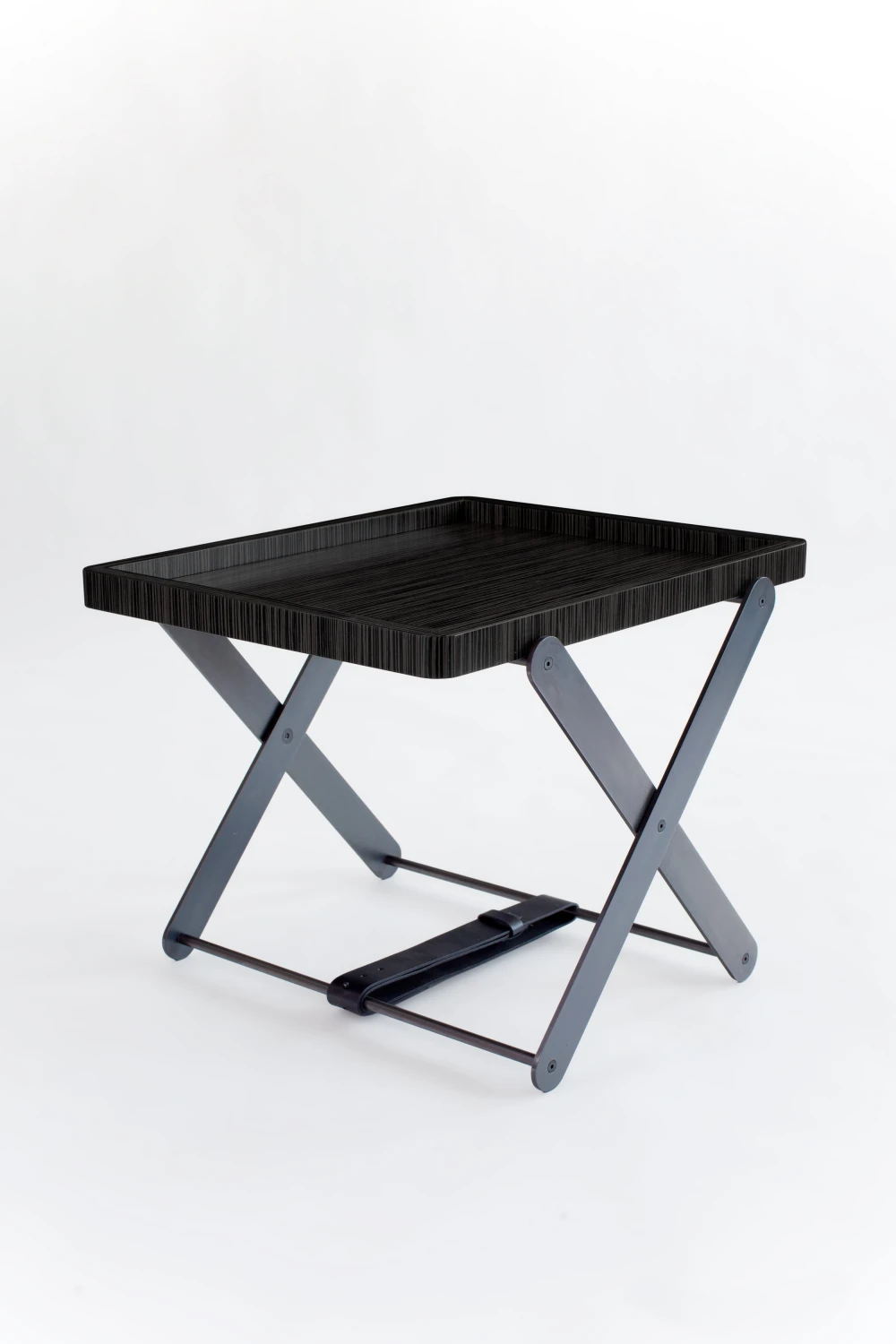 table, ebony, metal