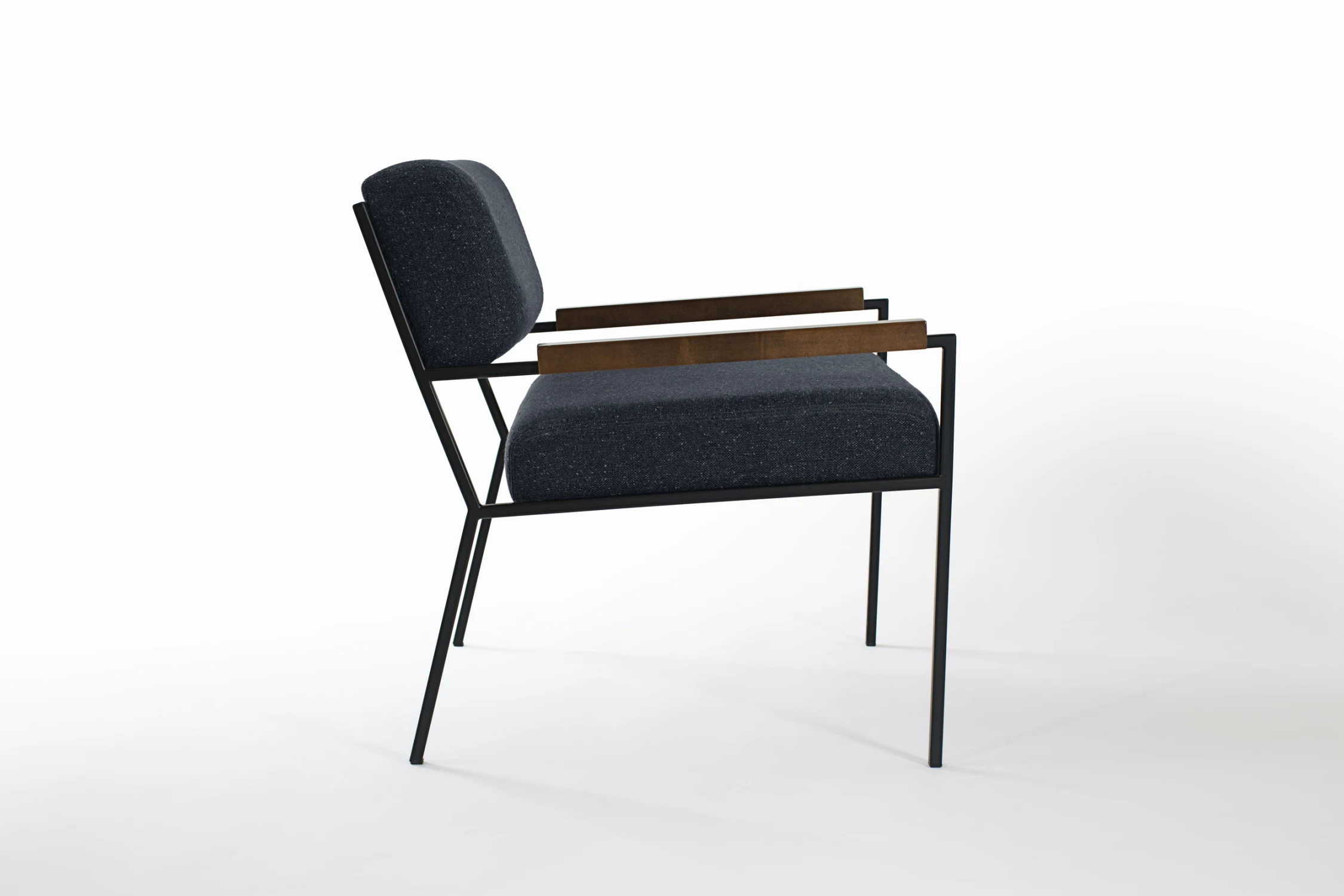 SIDE, GREEN, WOOD, ARMCHAIR, LOUNGE CHAIR, METAL