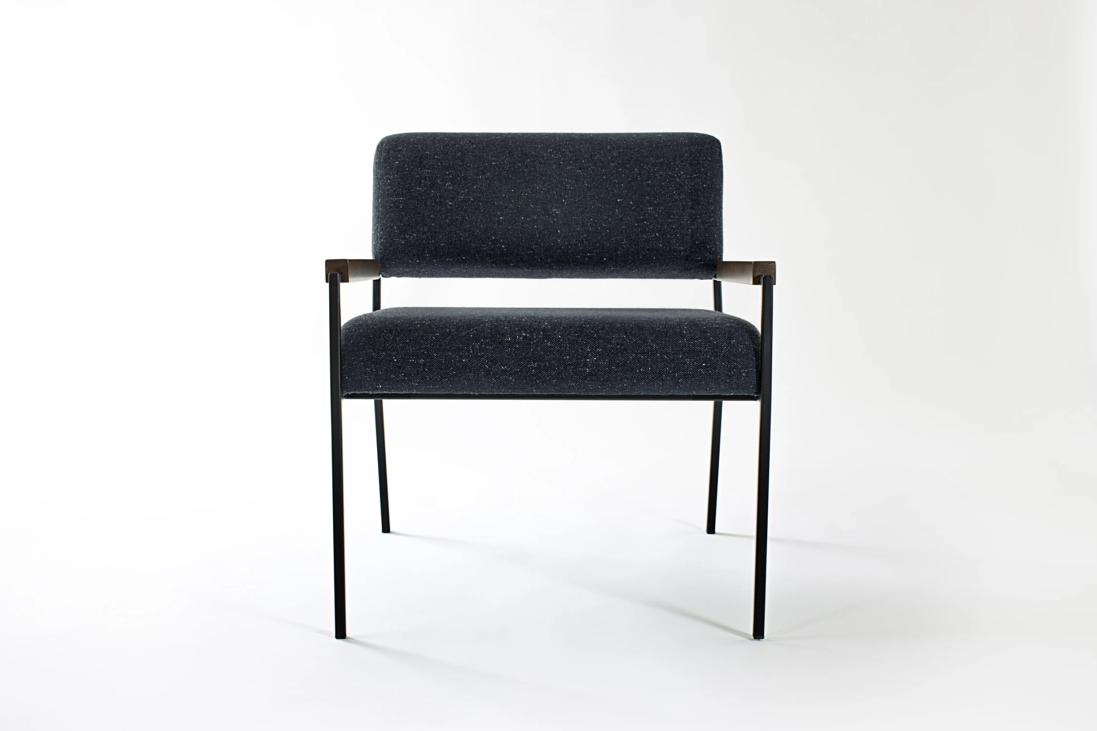 FRONT, GREEN, WOOD, ARMCHAIR, LOUNGE CHAIR, METAL