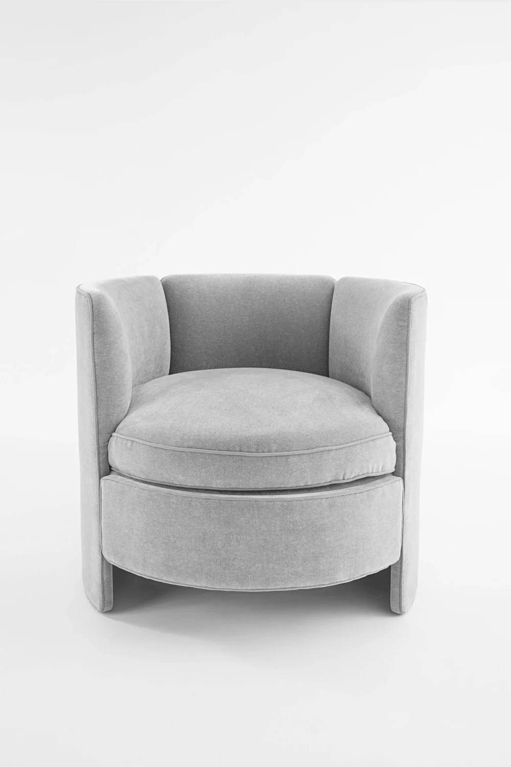 CHAIR, FRONT, GRAY