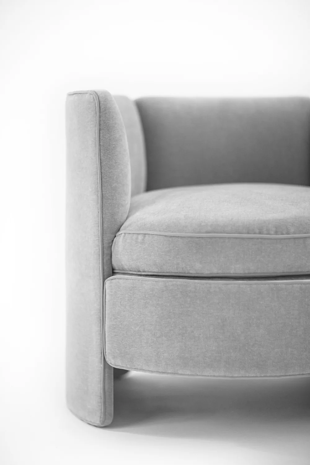 CHAIR, ARM, GRAY