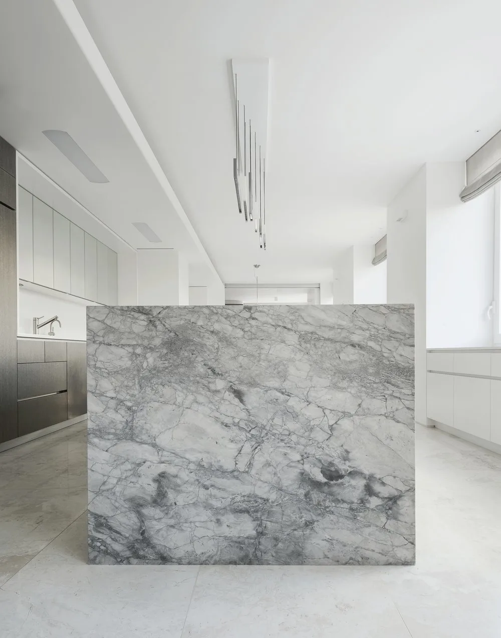 KITCHEN ISLAND, marble, counter