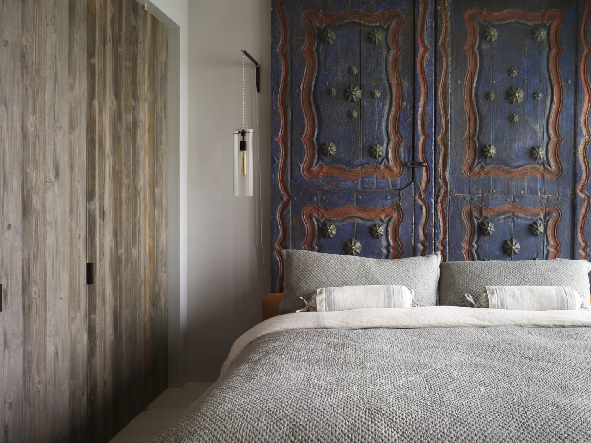 BEDROOM, wood, headboard