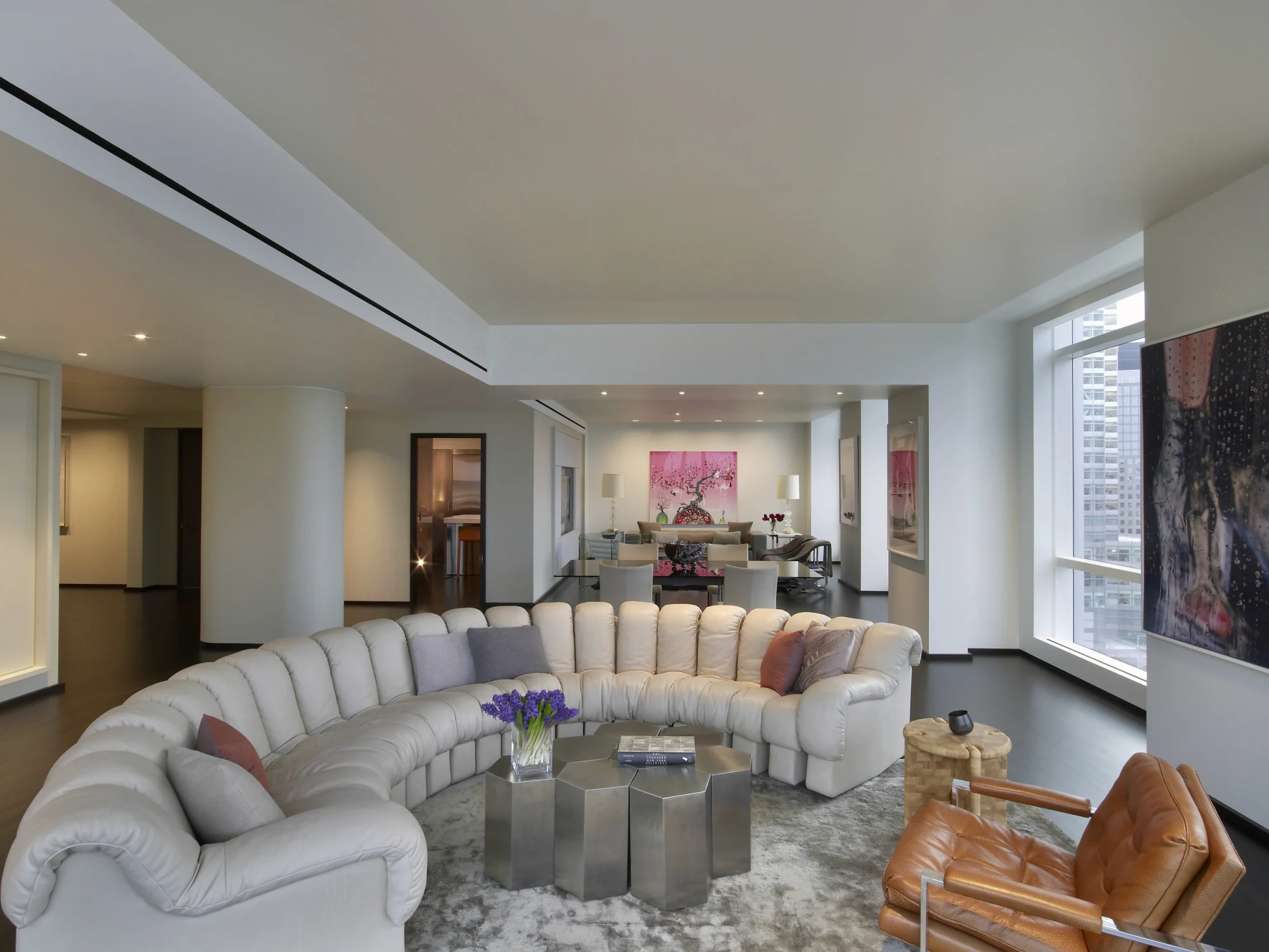 LIVING ROOM, sofa, carpet, art