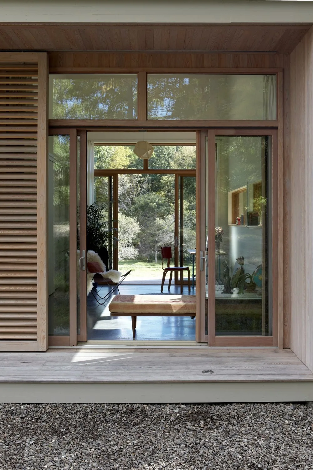 WINDOW, enterance, trees, deck