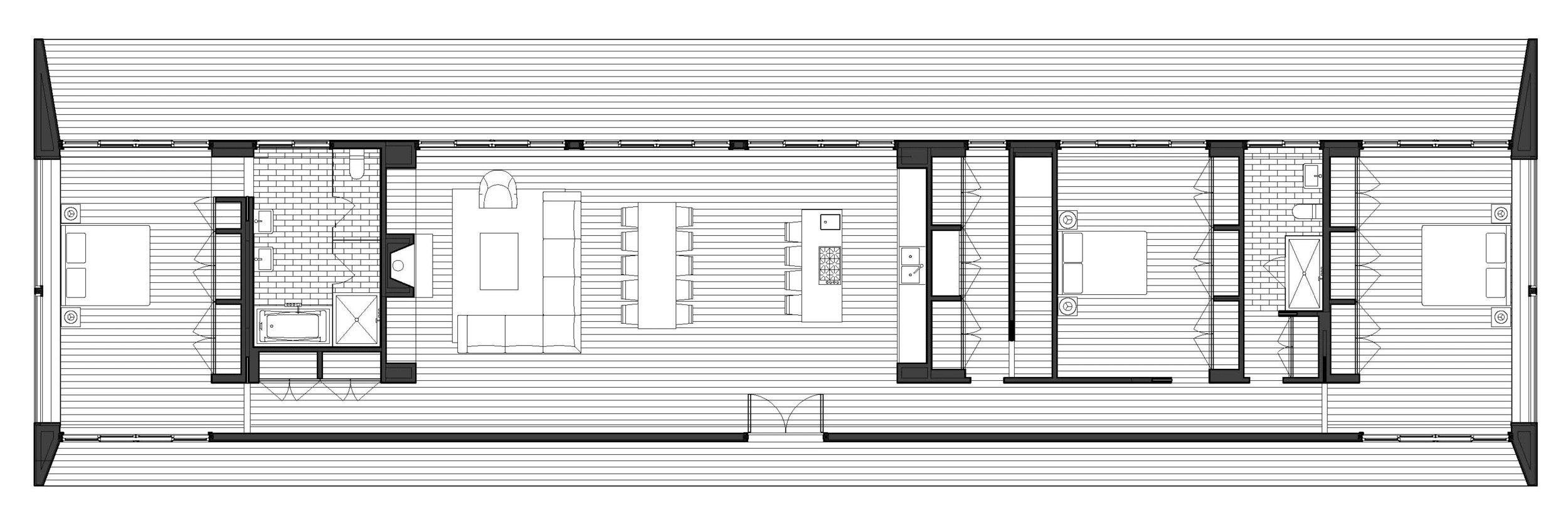 PLAN, floor plan, house