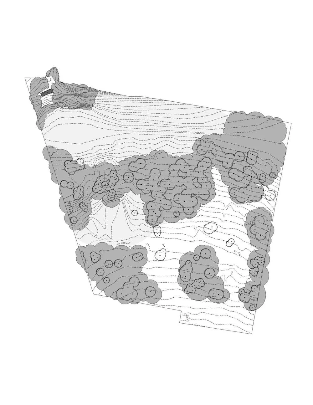 SITE, elevation, plan, lot