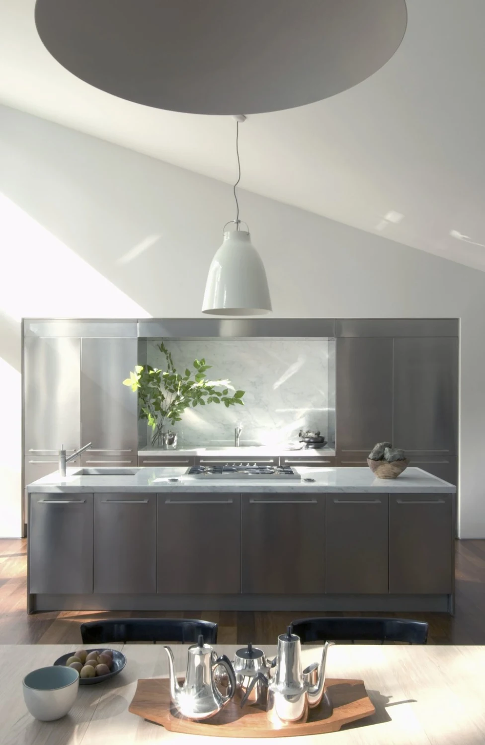 KITCHEN, tables, island, lighting