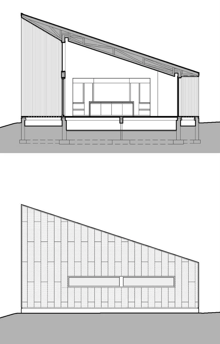 SECTIONS, plans, house, roof, siding