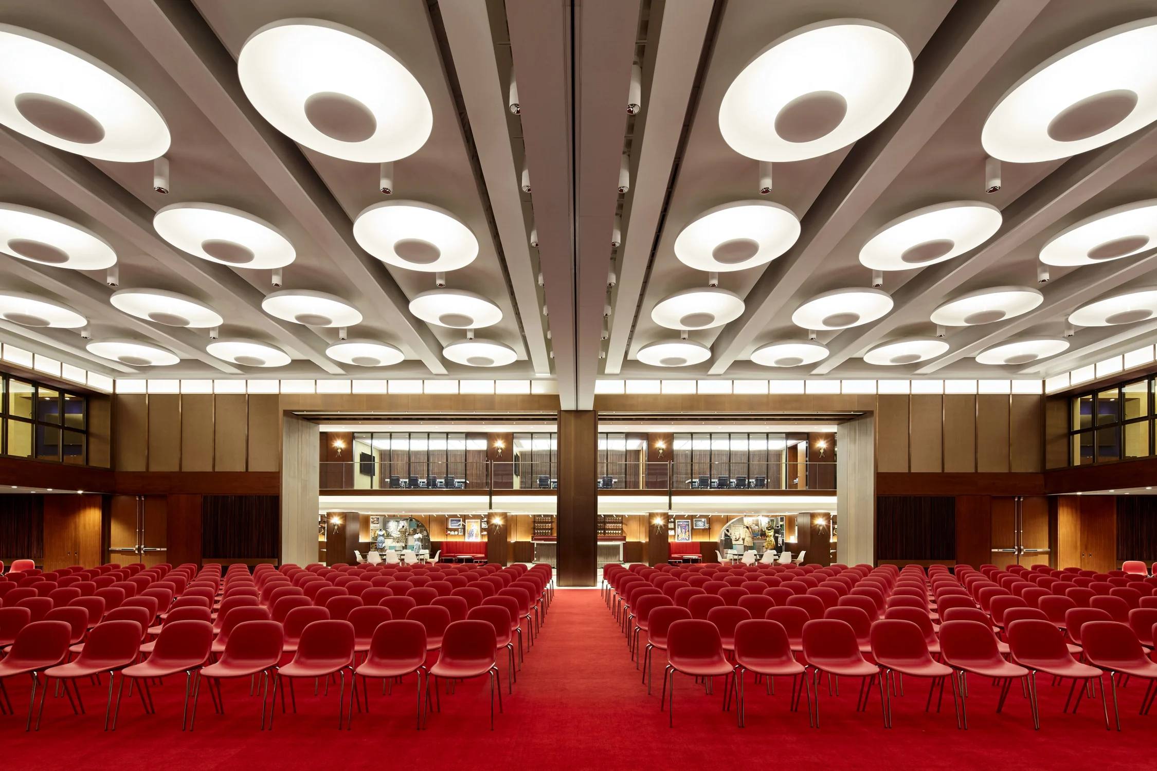 auditorium, seating, lighting, event space