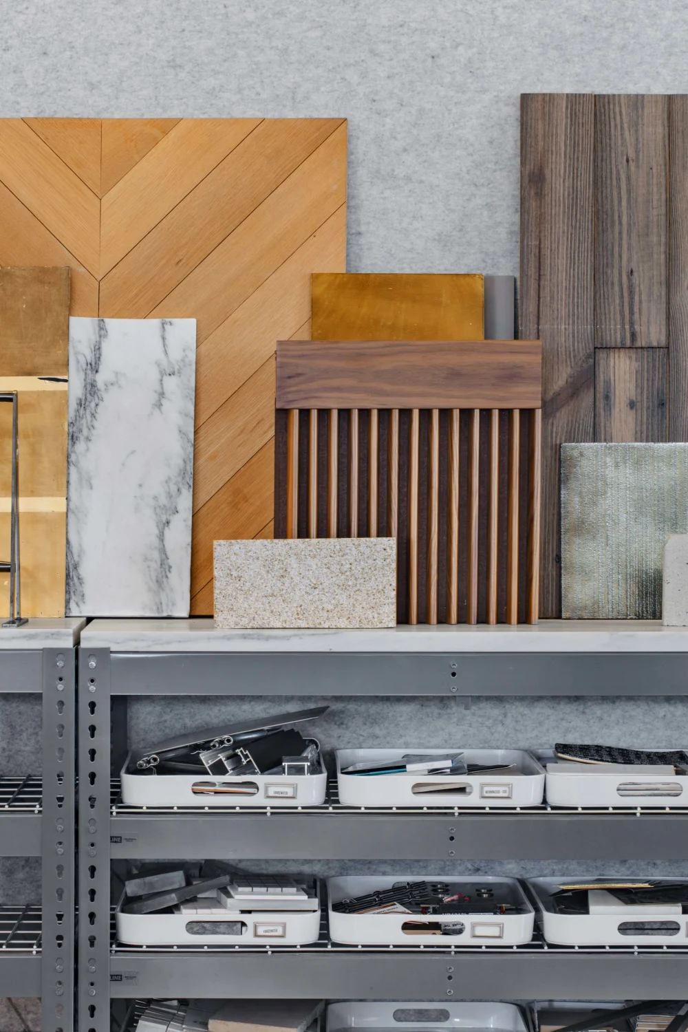 storage, materials, shelving, marble