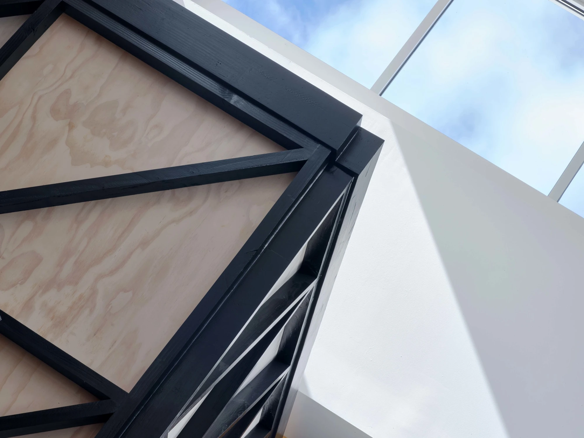 wood, metal, skylight