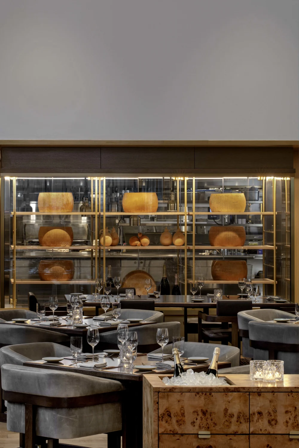 restaurant, art, display, seating