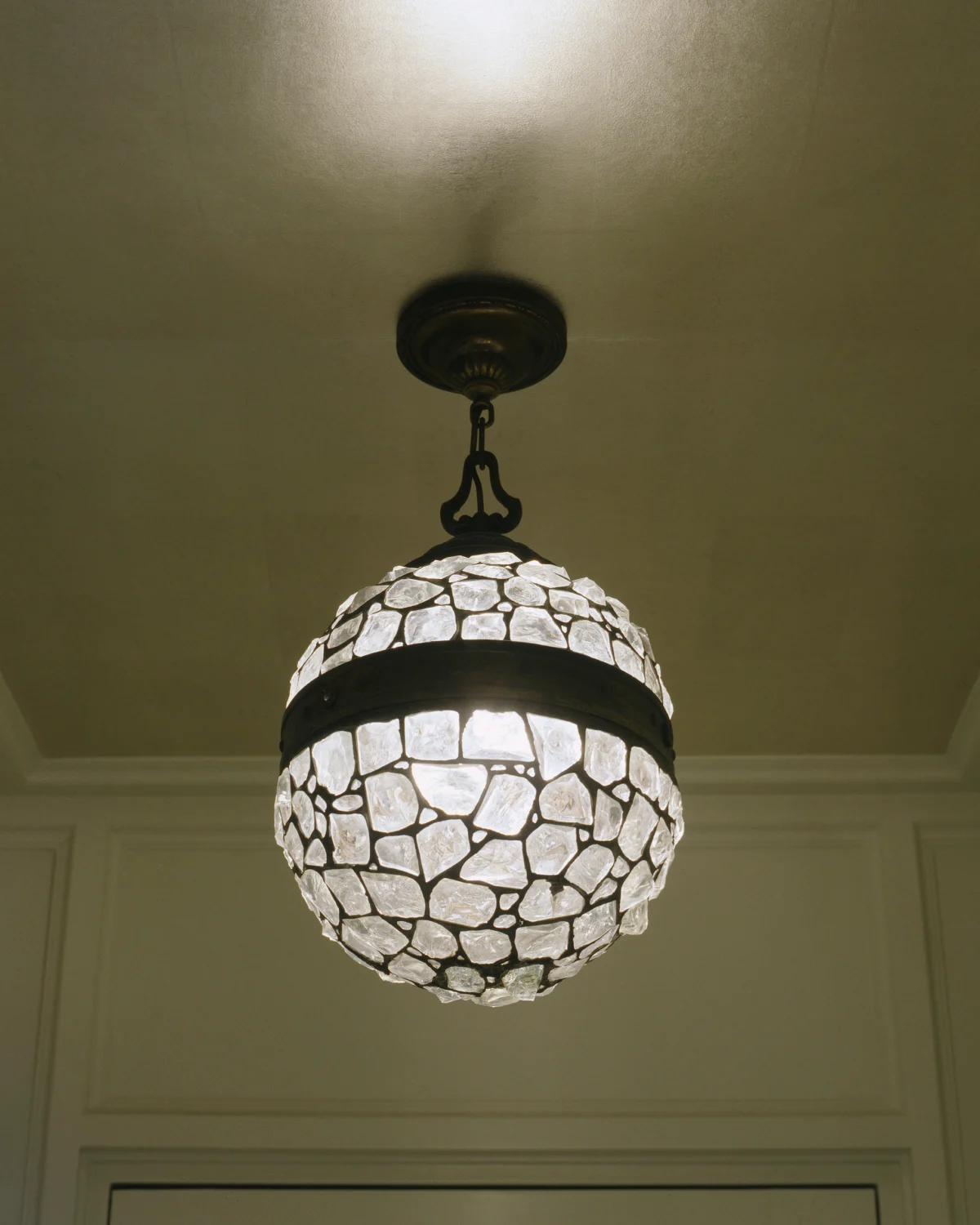 FOYER LIGHT, chandelier, glass
