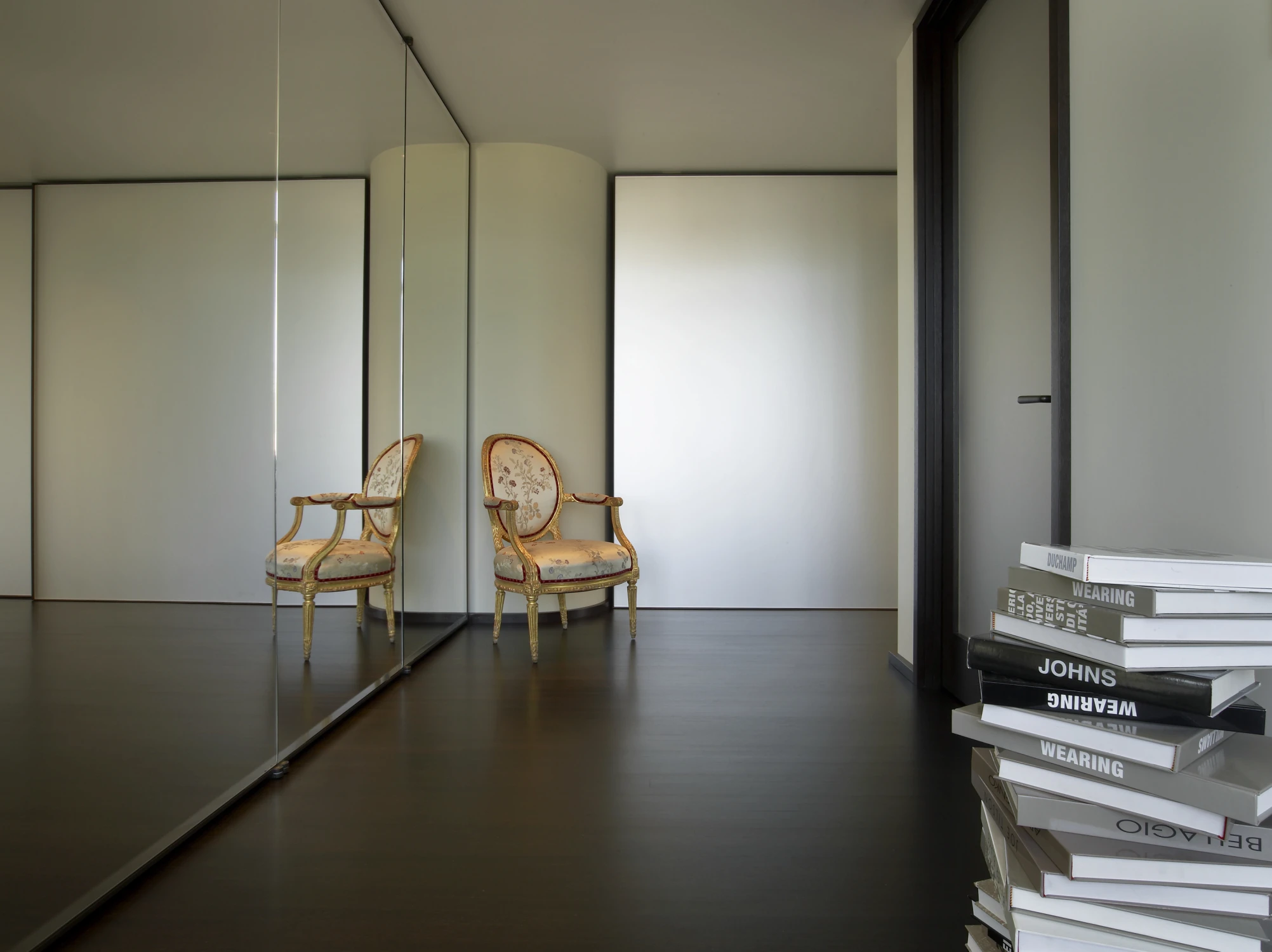 CLOSET, chair, mirrors
