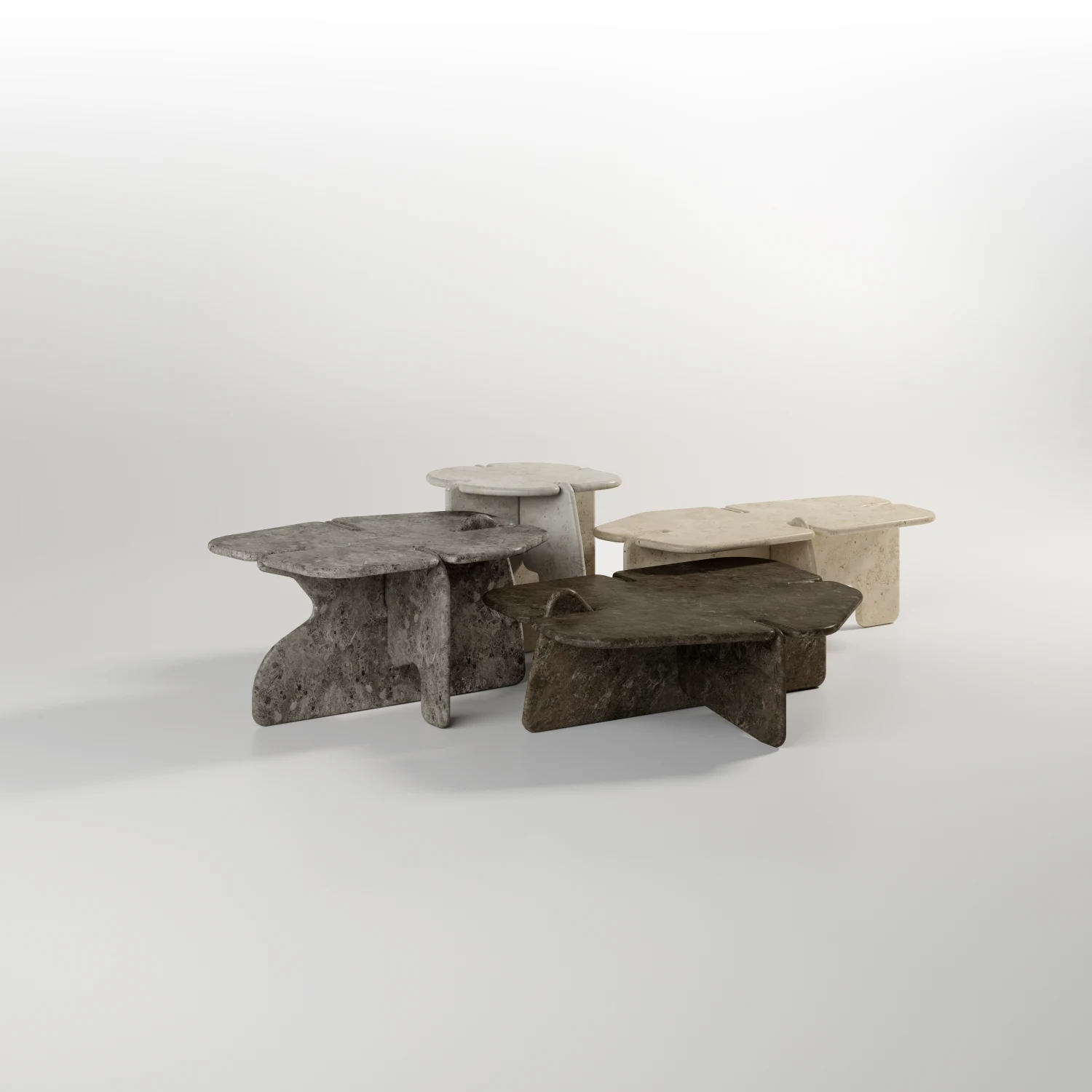 tables, marble, stacking