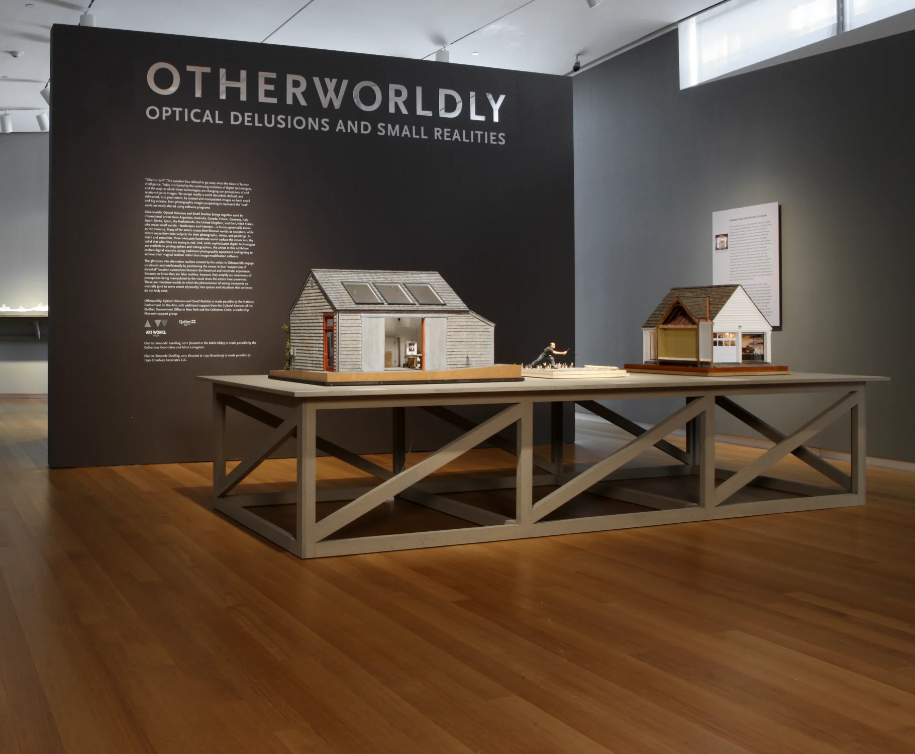 otherwordly, entrance, models, gallery