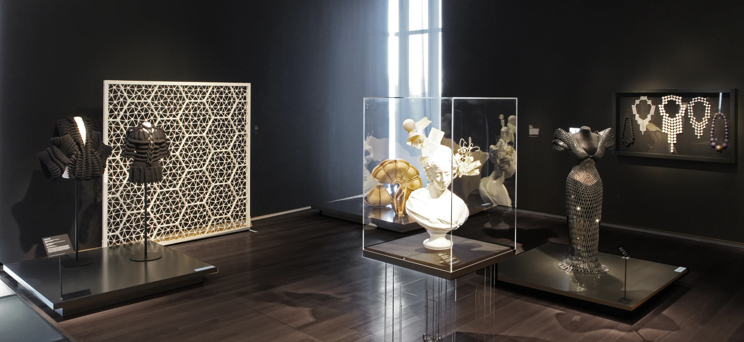 gallery, sculpture, clothing, exhibit