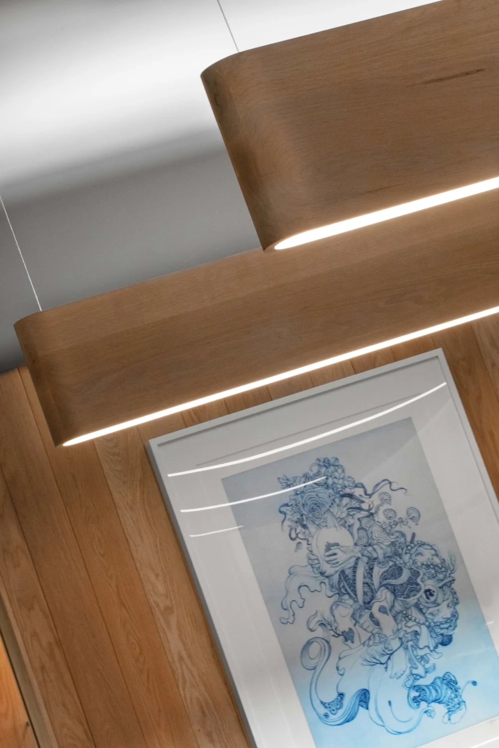 LIGHTS, ART, light wood