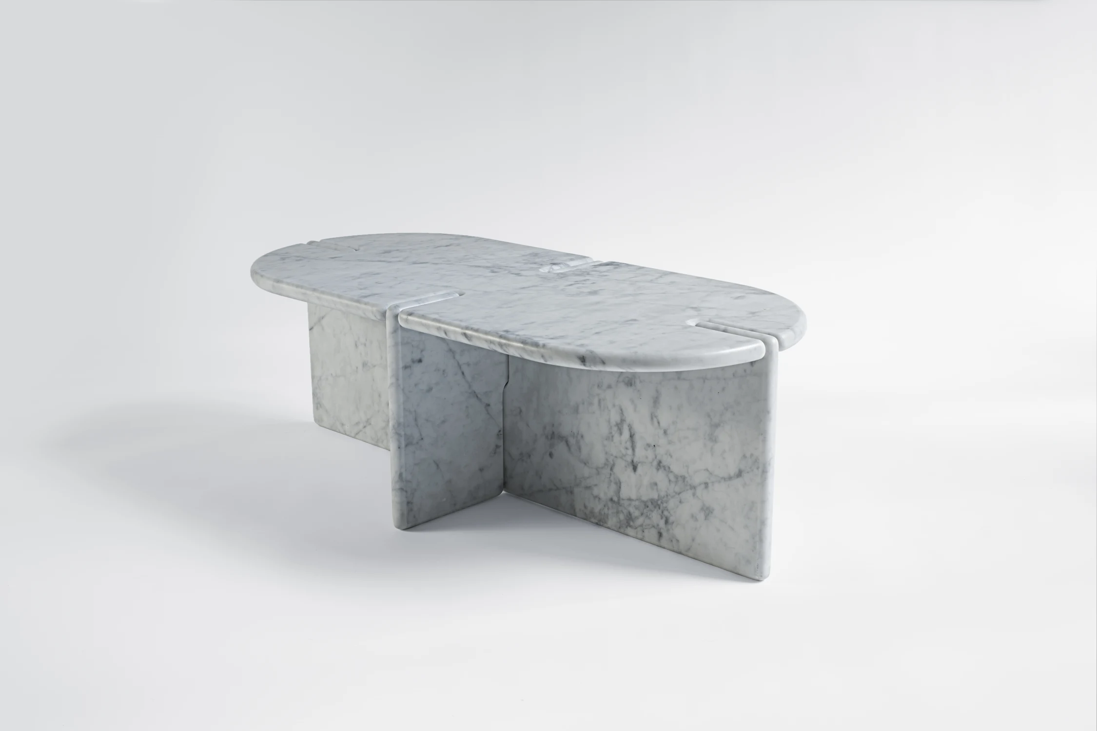 COFFEE TABLE, WHITE, SIDE, MARBLE