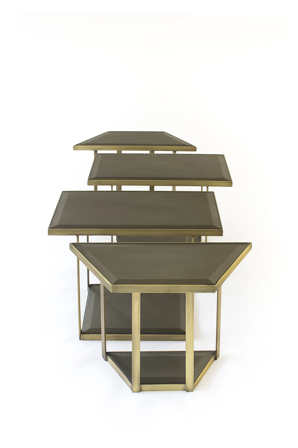 module, table, gold, coffee table